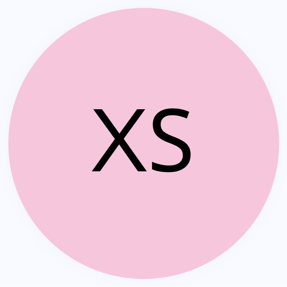 30 STICKERS - 2” ROUND - SIZE XS LABELS - PINK